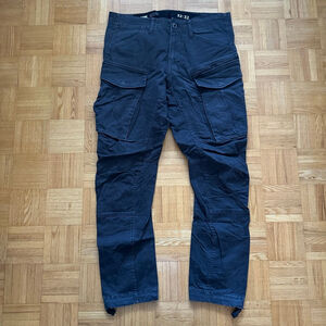 G-Star Rovic Zip 3D Straight Tapered Size 32 x 32 Black